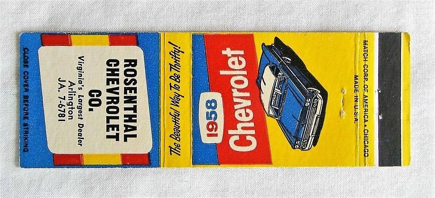 Name:  '58 Rosenthal Chevrolet Matches (copy).JPG
Views: 806
Size:  374.0 KB