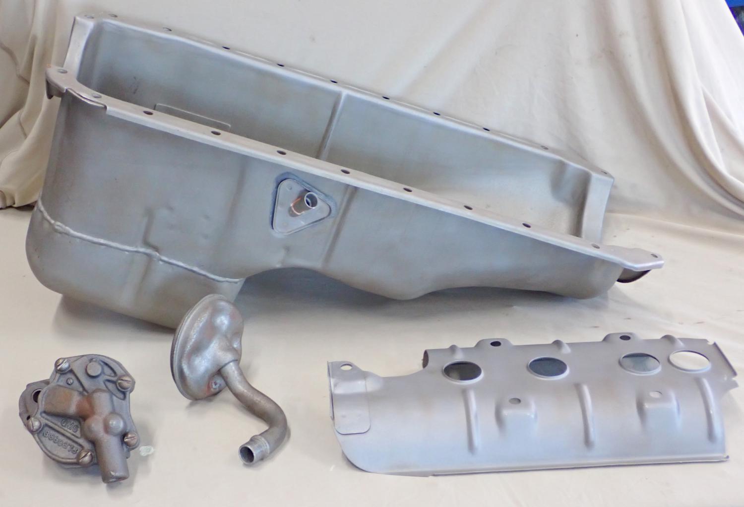 低価格 Pan Oil Deep Chevy Block Big GM Original w/ Tray Windage 絵画