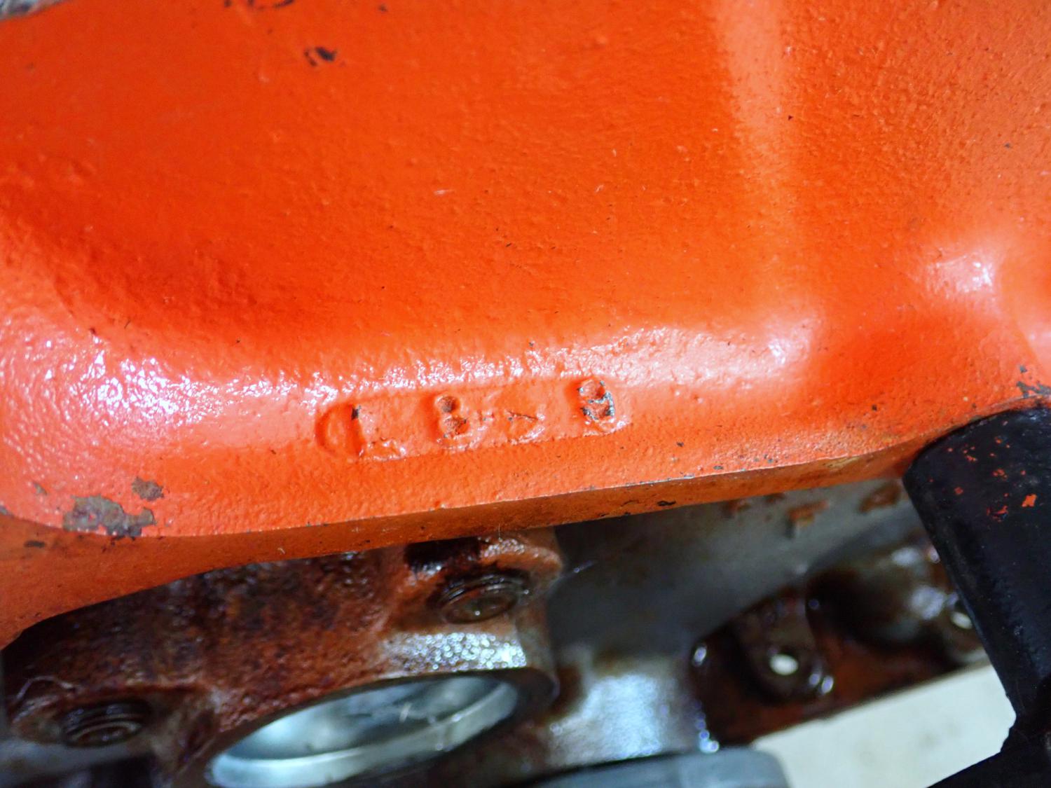 4 Bolt Main 454 Shortblock 3963512 Dec. 8th 1969 Fresh Build
