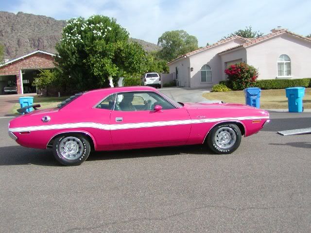 1970 Dodge Challenger restored to Panther Pink in time for