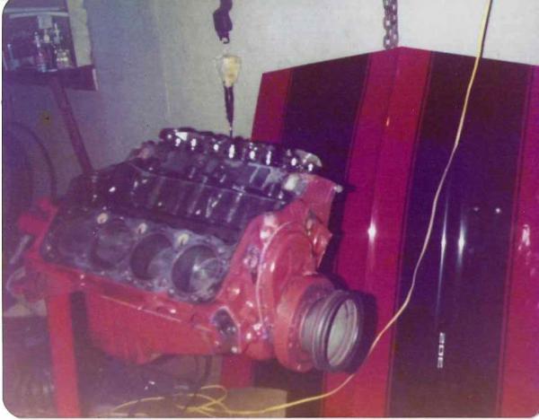 First 302 DZ Rebuild 1977 installed in garnet red Camaro